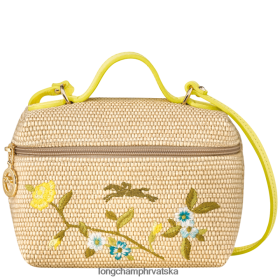 Longchamp Mini Bag - Longchamp Le Panier Pliage ispraznost žuta boja žena 888TZ427 torbe