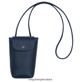 Longchamp Mini Bag - Longchamp Le pIage xtra futrola s kožnom čipkom mornarica žena 888TZ4720 kožna roba