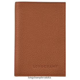 Longchamp Mini Bag - Longchamp Poklopac putovnice Le Foulonne karamela muškarci 888TZ4726 kožna roba