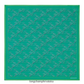 Longchamp Mini Bag - Longchamp Proljeće/ljeto 2023 kolekcija svilenog šal 70 tirkiz žena 888TZ41032 pribor