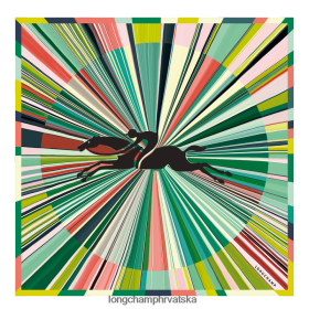 Longchamp Mini Bag - Longchamp Proljeće/ljeto 2023 kolekcija svilenog šal 70 trava/zeleno svjetlo žena 888TZ41038 pribor