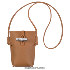 Longchamp Mini Bag - Longchamp Roseau telefon s čipkom prirodan žena 888TZ4684 kožna roba