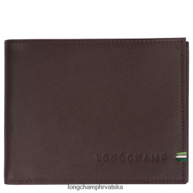 Longchamp Mini Bag - Longchamp Sur Seine novčanik moka muškarci 888TZ41131 kožna roba