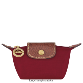 Longchamp Mini Bag - Longchamp le pIage originalna torbica kovanica crveni žena 888TZ4501 kožna roba