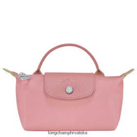 Longchamp Mini Bag - Longchamp le pIage zelena torbica s ručkom latica ružičasta žena 888TZ4675 kožna roba