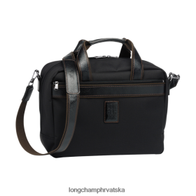 Longchamp Mini Bag - Longchamp putnička torba s boxford crni žena 888TZ4774 torbe